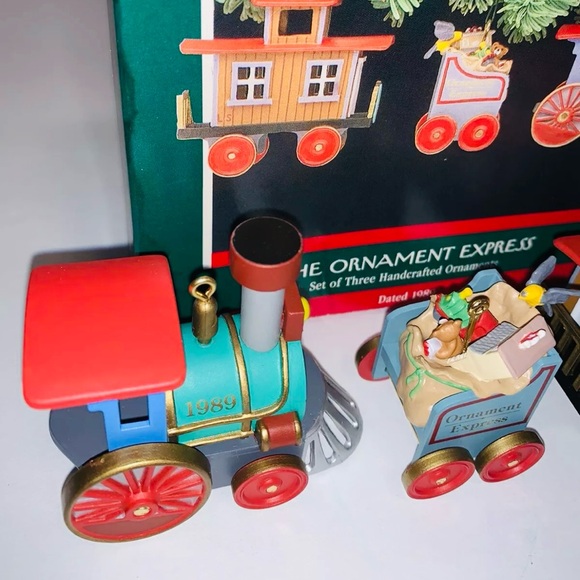 Vintage Hallmark Ornament The Ornament Express Special Edition Christmas Train - Picture 4 of 12